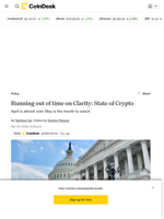 Running out of time on Clarity: State of Crypto 