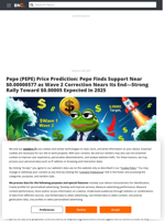 Pepe (PEPE) Price Prediction: Pepe Finds Support Near $0.00000577 as Wave 2 Correction Nears Its End—Strong Rally Toward $0.00005 Expected in 2025 - Brave New Coin