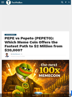 PEPE vs Pepeto: Which Meme Coin to Invest In Now? - TechBullion