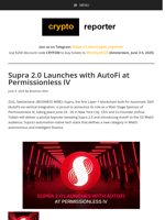 Supra 2.0 Launches with AutoFi at Permissionless IV