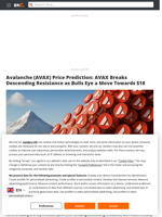 Avalanche (AVAX) Price Prediction: AVAX Breaks Descending Resistance as Bulls Eye a Move Towards $18 - Brave New Coin