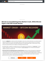 Market Crash Recap: Bitcoin, XRP, and Bitcoin Hyper Analysis