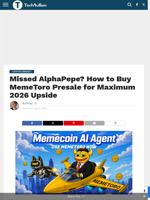 Missed AlphaPepe? How to Buy MemeToro Presale for Maximum 2026 Upside