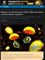 Binance to List Fireverse (FIR)- What You Need to Know Before August 6