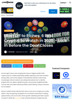 Blast Off to Riches: 6 Best Cryptos to Watch in 2025 – Lock in Before the Door Closes | Live Bitcoin News