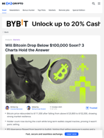 Will Bitcoin Price Drop Below $100,000 This Week?