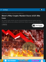 Here's Why Crypto Market Faces $325 Bln Loss