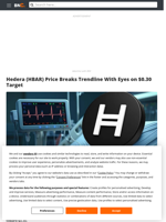 Hedera (HBAR) Price Breaks Trendline With Eyes on $0.30 Target - Brave New Coin