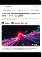 SKYAI bulls have a tough fight ahead, face crucial make-or-break supply zone - AMBCrypto