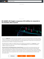 BC.GAME's BC Engine surpasses $10 million in rewards in six months after launch - Brave New Coin