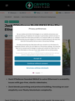 Jack O’Holleran Built SKALE to Fix Ethereum’s Scaling Issues - Crypto News Flash