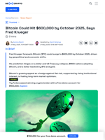 Why Bitcoin's Price Could Reach $600,000 by October 2025