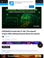The Crypto Mining Crisis Meets Its Match as PEPENODE Surges Past $1.5M in Presale