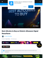 Best Altcoins to Buy as Historic Altseason Signal Resurfaces