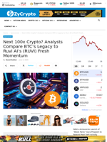 Next 100x Crypto? Analysts Compare BTC's Legacy to Ruvi AI’s (RUVI) Fresh Momentum