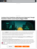 Cardano Price Prediction: ADA Recovery Expected, Though Remittix’s Wallet Launch Sparks Bigger FOMO