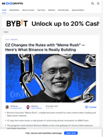 Binance Unveils Meme Rush, Is OKX Next?