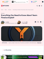 Yearn Finance Confirms Details of $9M yETH Exploit