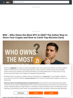 Who Owns the Most $BTC? + How to Store Your Bitcoin Holdings Safely and Find Early Opportunities If You Missed $BTC in 2011