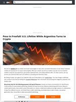 Peso in Freefall: U.S. Lifeline While Argentina Turns to Crypto - Brave New Coin