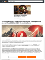 Avalanche (AVAX) Price Prediction: AVAX Turning Bullish Above $7 as $8.30 and $10 Come Into Focus