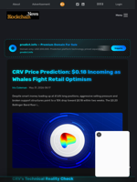 CRV Price Prediction: $0.18 Incoming as Whales Fight Retail Optimism - Blockchain.News