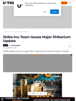 Shiba Inu Team Issues Major Shibarium Update