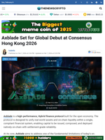Axblade Set for Global Debut at Consensus Hong Kong 2026