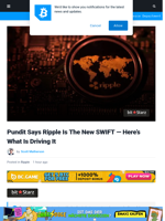 Pundit Says Ripple Is The New SWIFT — Here’s What Is Driving It | Bitcoinist.com