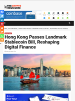 Hong Kong Passes Landmark Stablecoin Bill, Reshaping Digital Finance - The Crypto News Wire