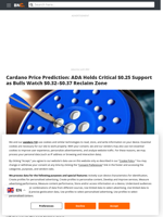 Cardano Price Prediction: ADA Holds Critical $0.25 Support as Bulls Watch $0.32–$0.37 Reclaim Zone - Brave New Coin