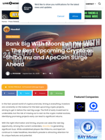 MoonBull: Best Upcoming Crypto Pick for 2025 Plus Shiba Inu and ApeCoin News