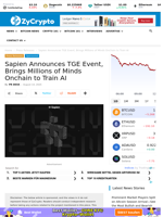 Sapien Announces TGE Event, Brings Millions of Minds Onchain to Train AI ⋆ ZyCrypto