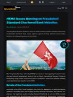 HKMA Issues Warning on Fraudulent Standard Chartered Bank Websites - Blockchain.News