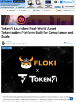 TokenFi Launches Real-World Asset Tokenization Platform Built for Compliance and Scale