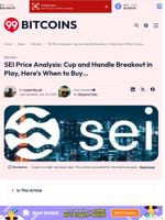 SEI Price Analysis: Cup and Handle Breakout in Play, Here's When to Buy... - 99Bitcoins