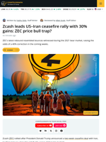 Zcash Soars 30% After US–Iran Ceasefire: Is ZEC Breakout a Bull Trap?