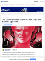 Jim Cramer Watched Crypto in Real Crisis and Saw One Ugly Truth