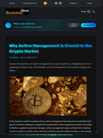 Why Active Management is Crucial in the Crypto Market - Blockchain.News