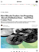 How Bitcoin Traders Are Preparing Ahead of Inflation Data—And What Comes Next - Decrypt