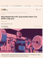 Hyperliquid takes 60% perp market share: Can HYPE's rally last? - AMBCrypto
