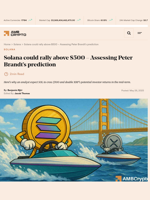 Solana could rally above $500 - Assessing Peter Brandt’s prediction - AMBCrypto