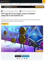 Cointelegraph: Bitcoin, Ethereum, Crypto News & Price Indexes