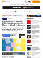 UNIfication Proposal, JPM Coin Launch, and More — Week in Review – The Weekly Bitcoin News