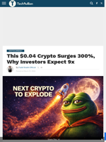 This $0.04 Crypto Surges 300%, Why Investors Expect 9x - TechBullion