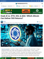 Ozak Al vs. ETH, SOL & ADA—Which Altcoin Can Deliver 50X Returns?