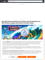 Sui (SUI) Price Prediction: Sui Token Eyes $5 Breakout as DEX Volume Surges and Unlock Pressure Eases - Brave New Coin