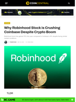Why Robinhood Stock is Crushing Coinbase Despite Crypto Boom - CoinCentral