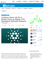Cardano Gears Up for a Bullish Push as Ripple CTO Spotlights Midnight Network ⋆ ZyCrypto