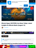 Live Bitcoin Hyper Updates Today: Bitcoin Prediction Today Canary Capital Filed for a $TRUMP Fund, Bullish IPO Shoots Past $2B, and More...